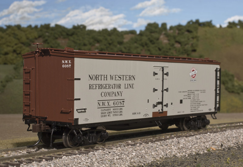 Ho Master 40' Wood Reefer, Ho Scale Master Atlas Model Railroad