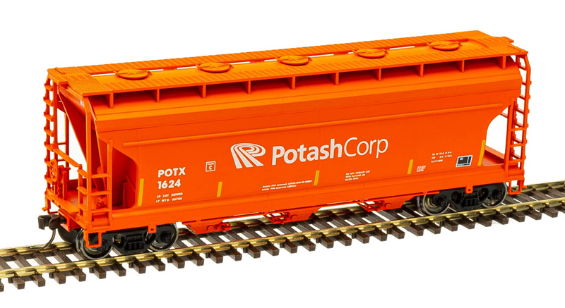 N Atlas 50004015 Potash Corporation #1589   ACF 3560 Covered Hopper 