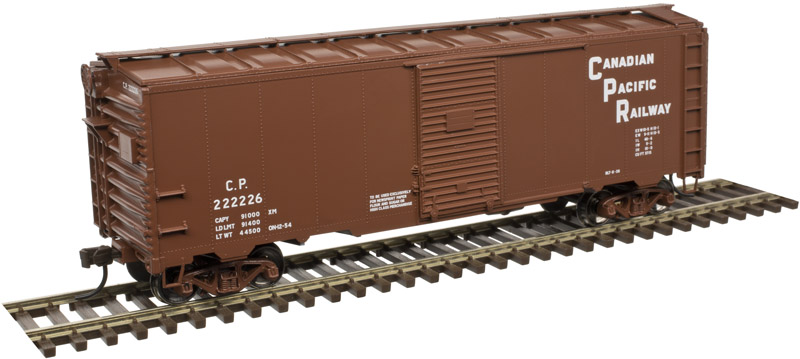 Ontario Northl Rd #90606 Trainman 1937 AAR 40' Boxcar Kit Atlas HO #20003789 