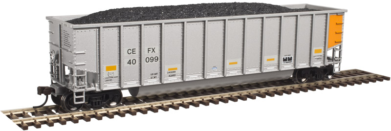 Atlas HO TM #20002809 Aluminum Coal Gondola Pennsylvania Railroad Rd #392326 