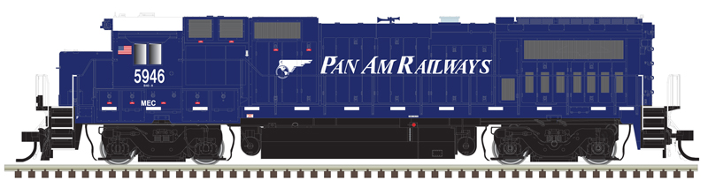thumbnail image 2 of Atlas HO Scale 1:87 Dash 8-40B / 8-40BW Universal Trucks (Qty 2) - 900113, Black 2 of 5