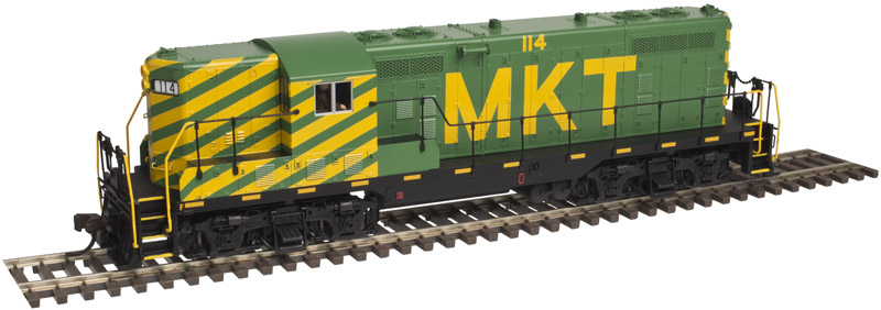 Atlas HO Scale GP7 Locomotive – Black Plastic – Universal Male (4-Pack) 840111