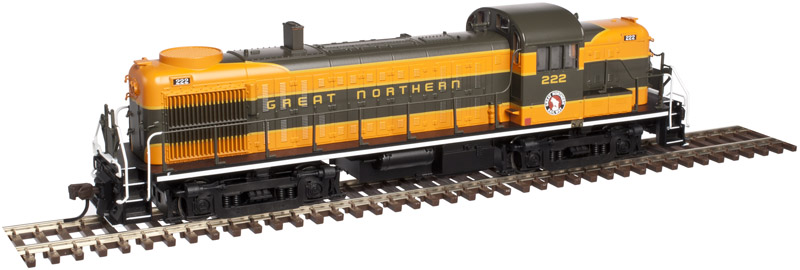 HO Scale Atlas Alco RS-3 Central Of Georgia WELL DETAILED runs amazing NEW w/box 