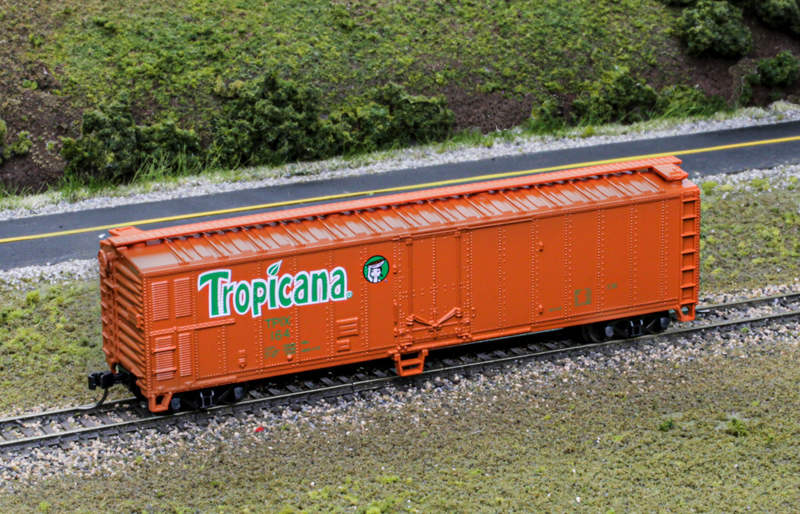 Vagão Reefer Tropicana Laranja - Escala HO Bachmann, Detalhado E Realista