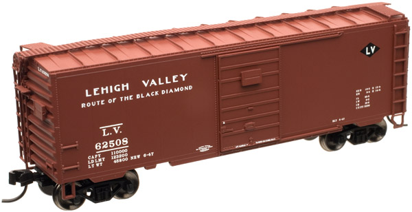 Lehigh Valley LV #62545   40' PS-1 Box Car    Atlas N Scale #50001164 