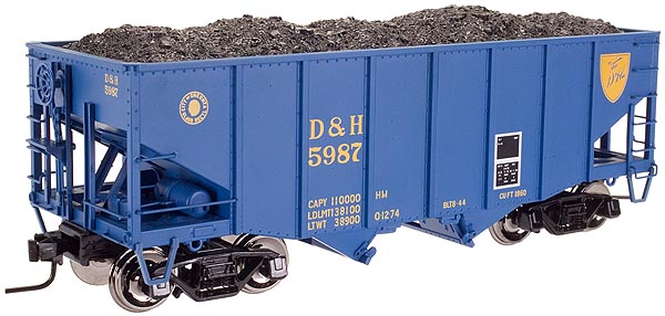 Hay Brothers SINGLE-HUMP COAL LOAD Fits ATLAS 2-Bay 55-Ton Fishbelly Hoppers