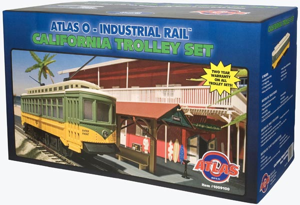 Atlas O Industrial Rail Trolley Sets