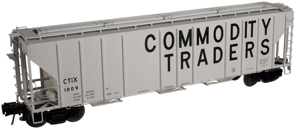 Commodity Traders Item #3001356 Atlas O 3 Rail Master PS-4427 Covered Hopper 